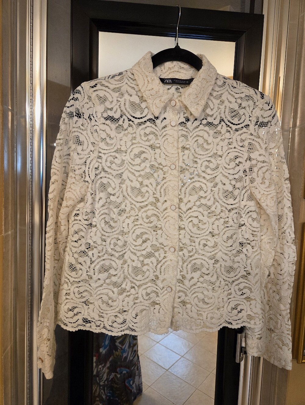 Zara Lace Blouse